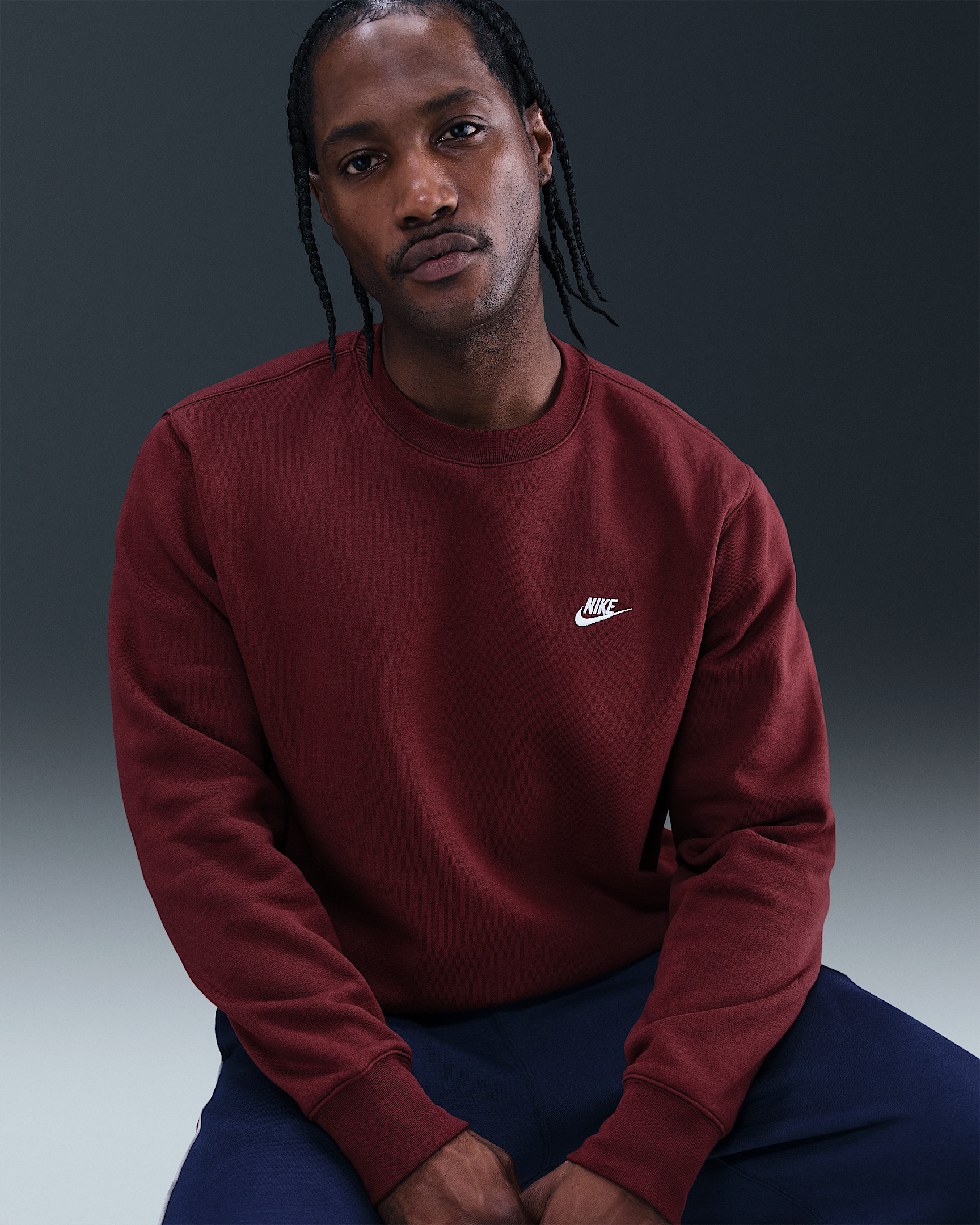 Nike Club Men's Fleece Crew - 3
