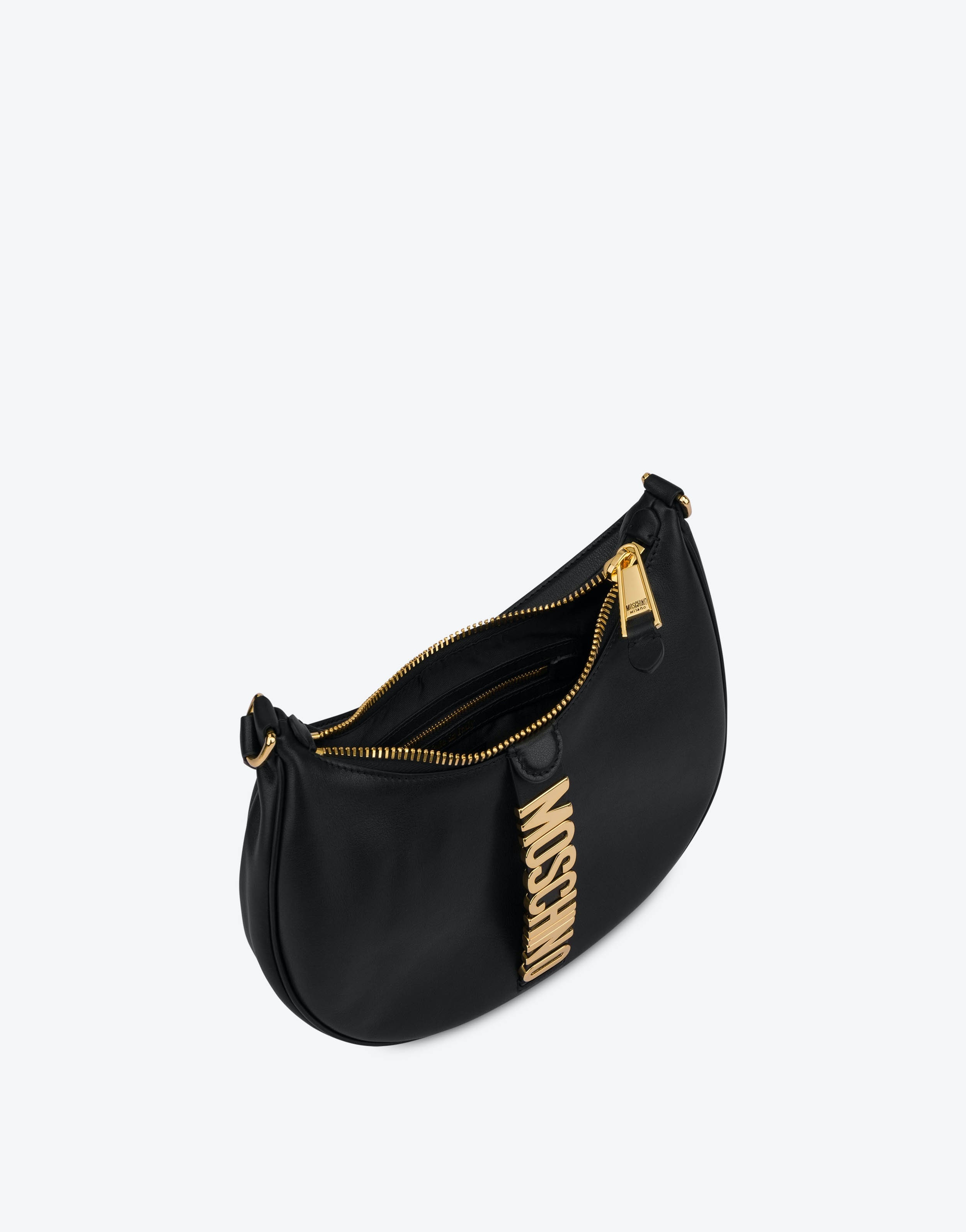 MOSCHINO BELT CALFSKIN HOBO BAG - 3