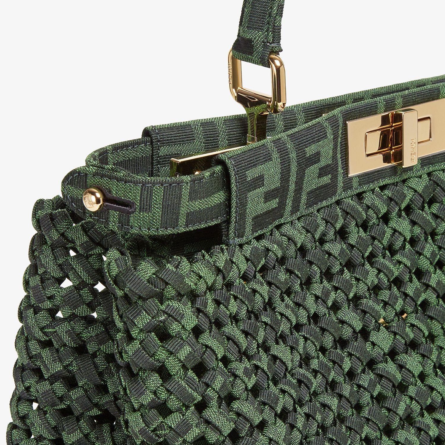 Jacquard fabric interlace bag - 5