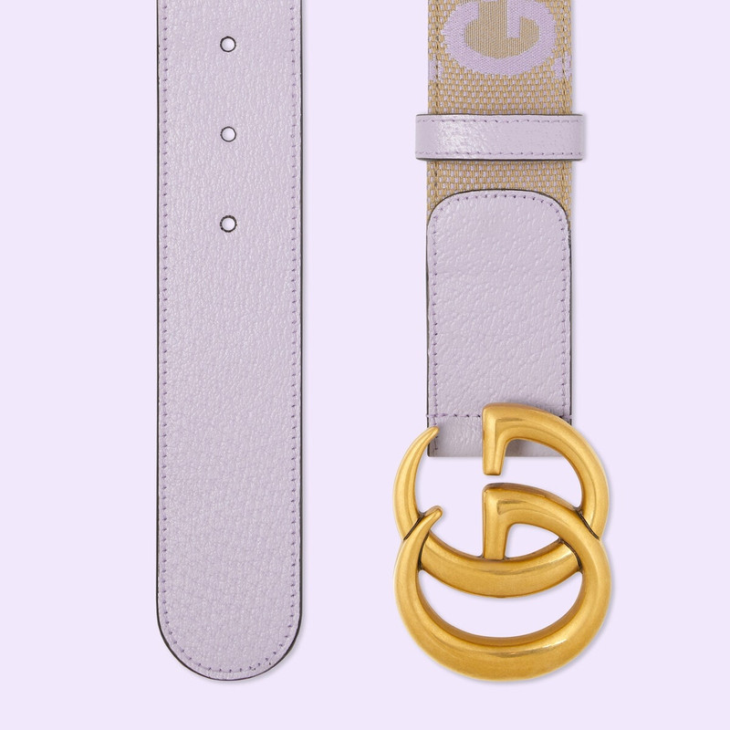 GUCCI GG Marmont belt with jumbo GG outlook