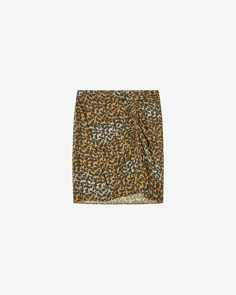 ANGELICA PRINTED MINI SKIRT - 1