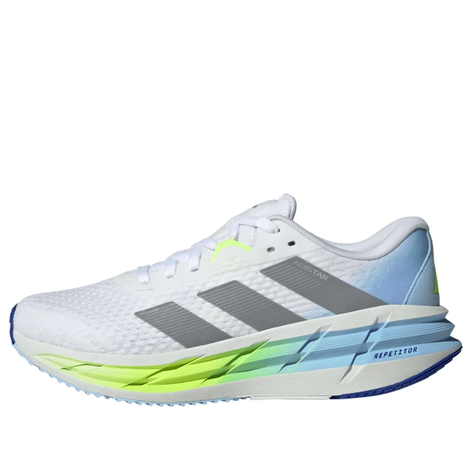 adidas Adistar 3 'Cloud White Grey Lucid Lemon' JI1238 - 1