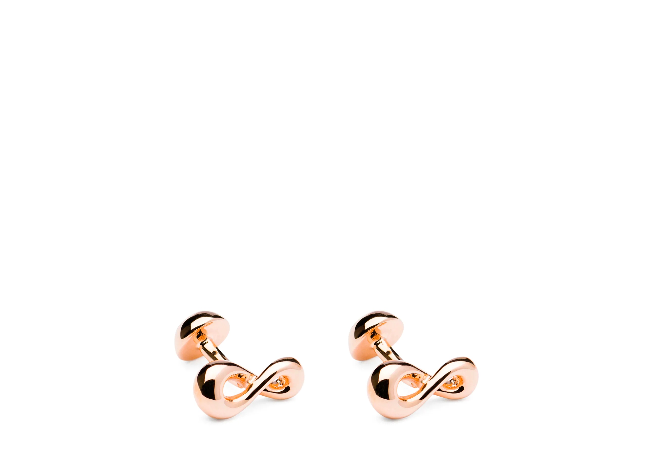 Infinity cufflink
Rose Gold Plated Infinity Knot Rose gold - 1