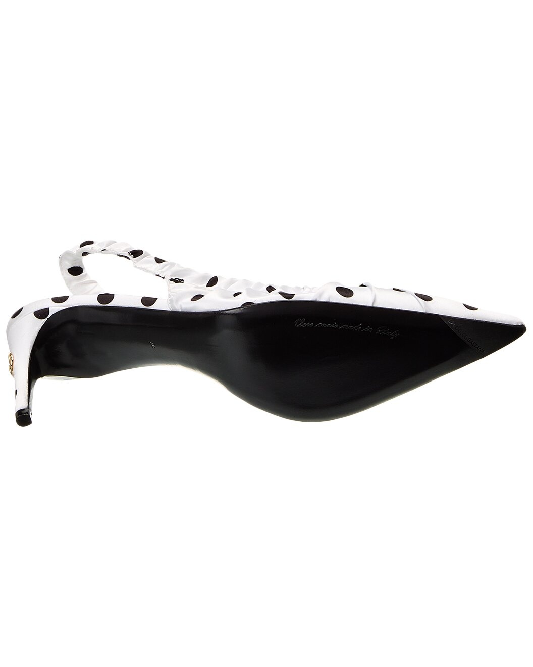 Dolce & Gabbana Satin Slingback Pump - 4
