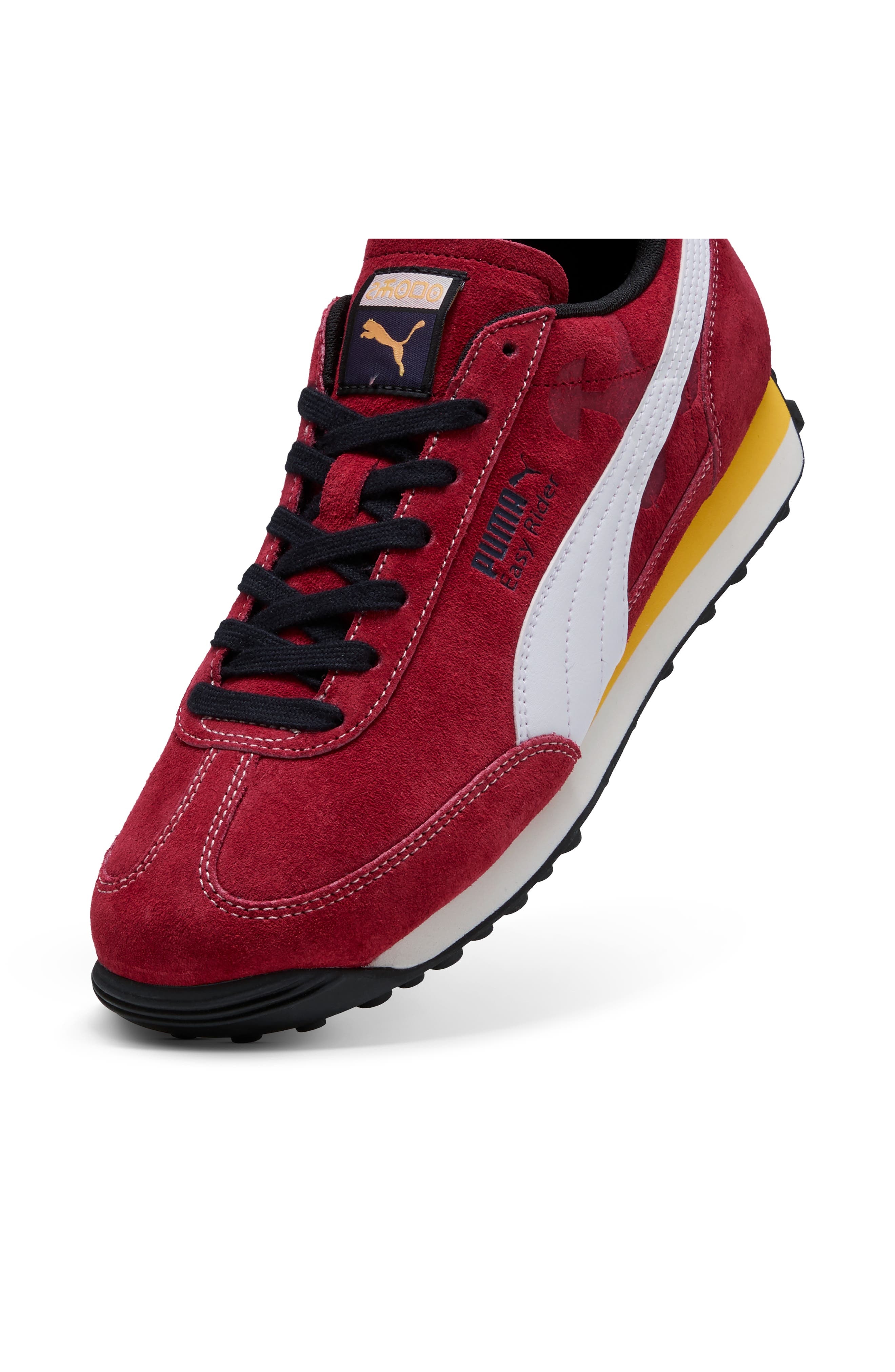PUMA Easy Rider Road to Unity Sneaker in Dark Crimson-Puma White at Nordstrom - 6
