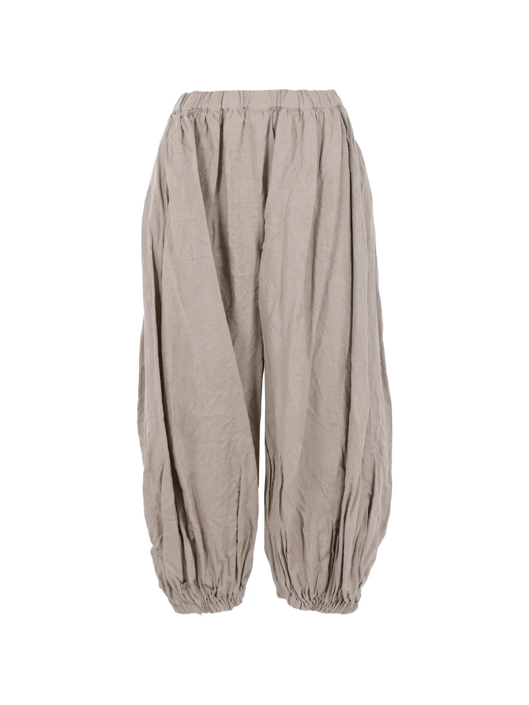 Linen Herringbone Trousers - 1