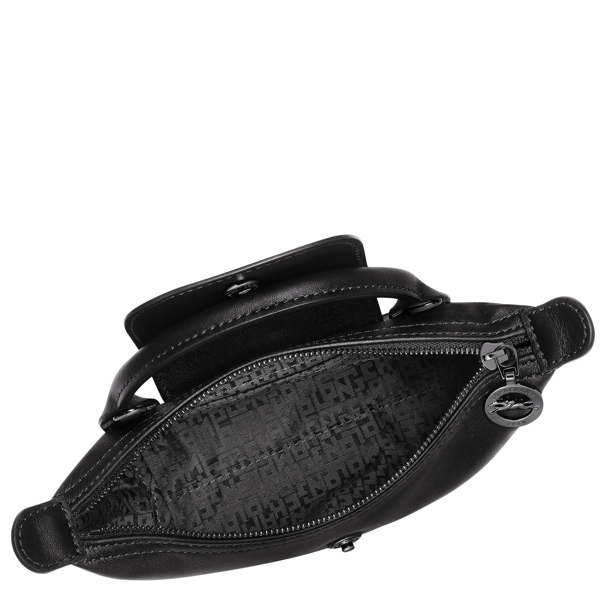 Le Pliage Xtra XS Pouch Black - Leather - 4