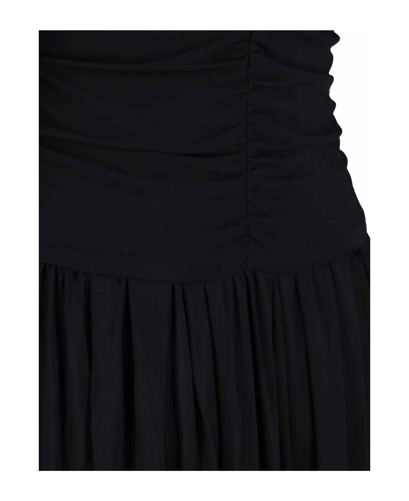 Draped Maxi Dress - 3