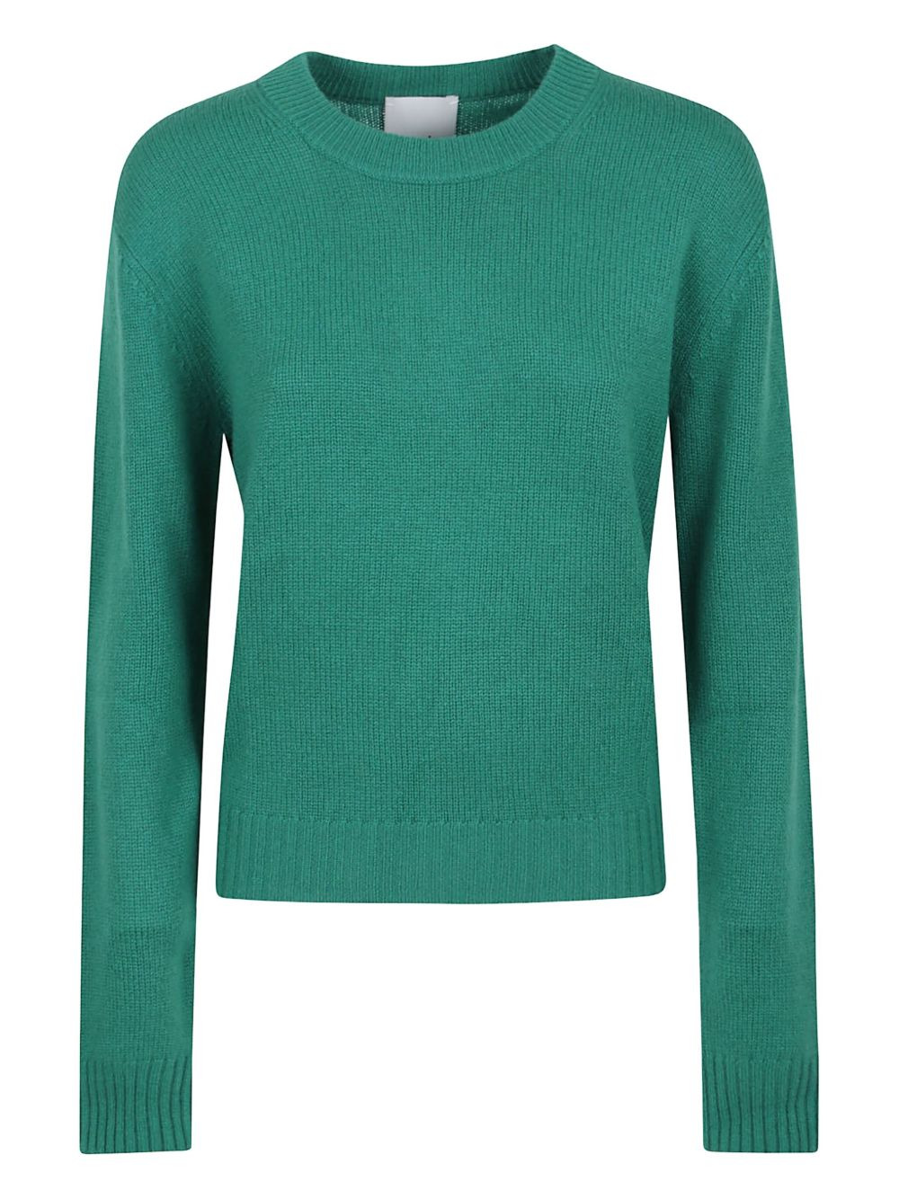 round-neck cashmere sweater - 1