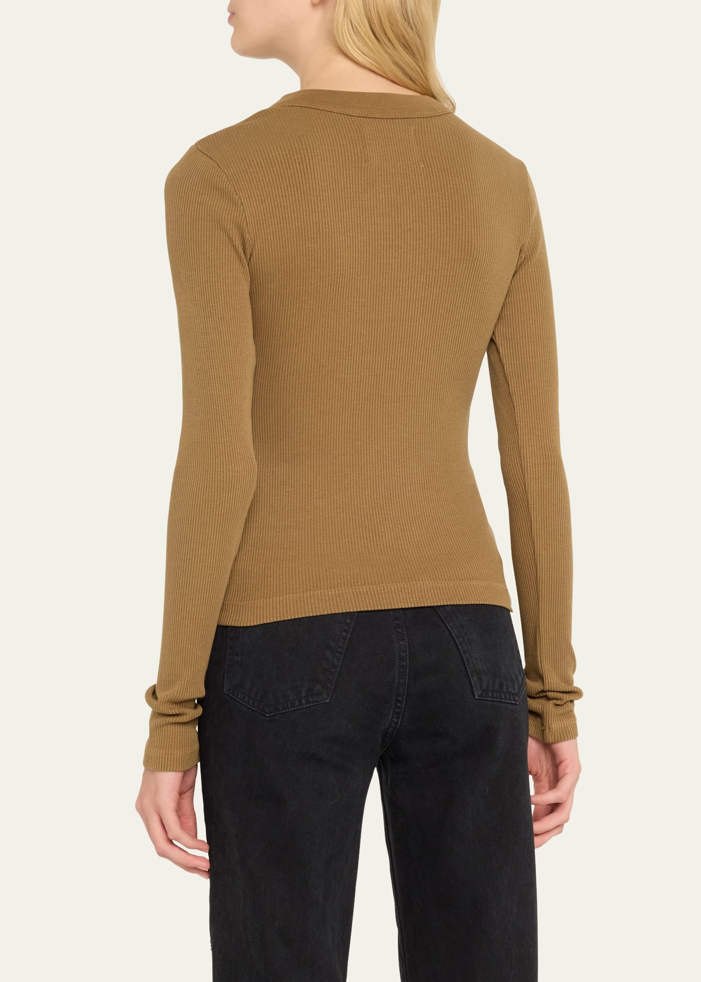 Varra Long-Sleeve Henley Top - 3