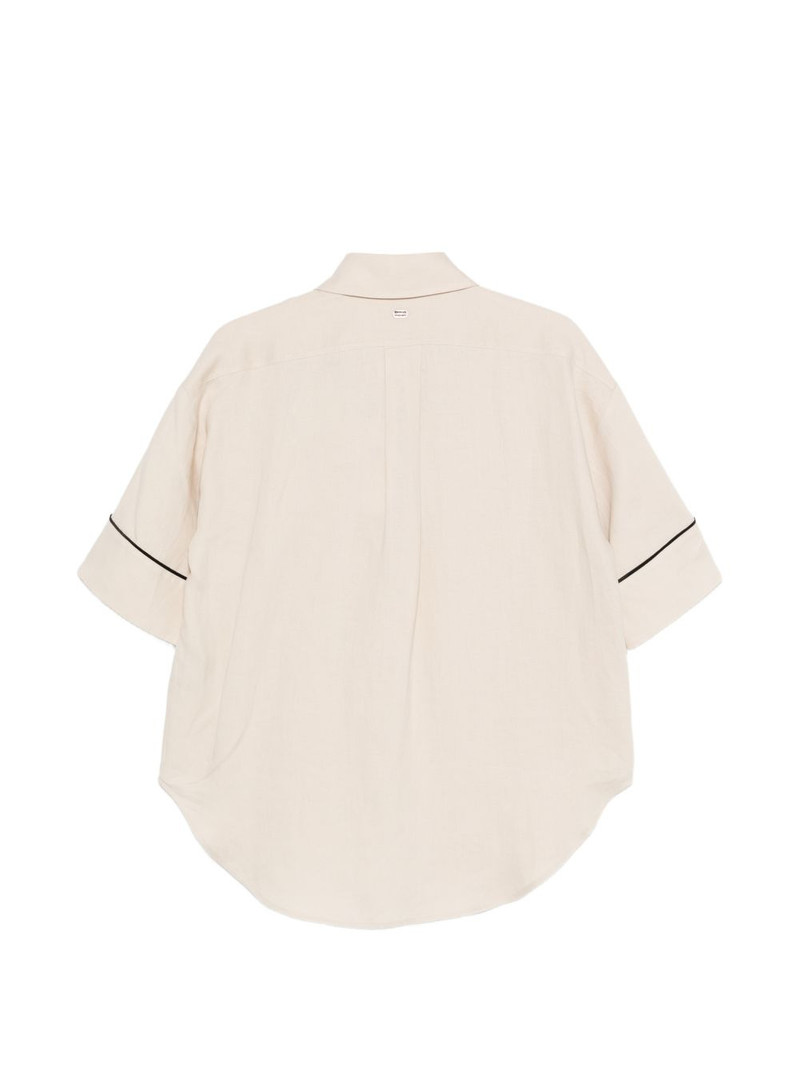 AGNONA patch-pocket blouse outlook