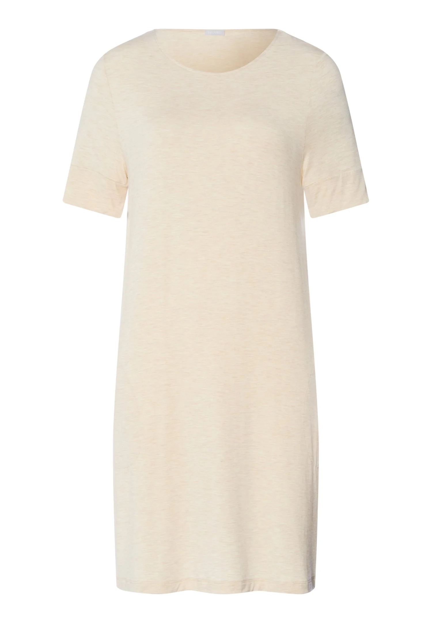 Natural Elegance Soft Round Neck Nightgown - 1