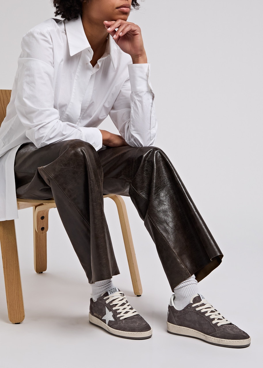 Golden Goose Ball Star Suede Sneakers - 5