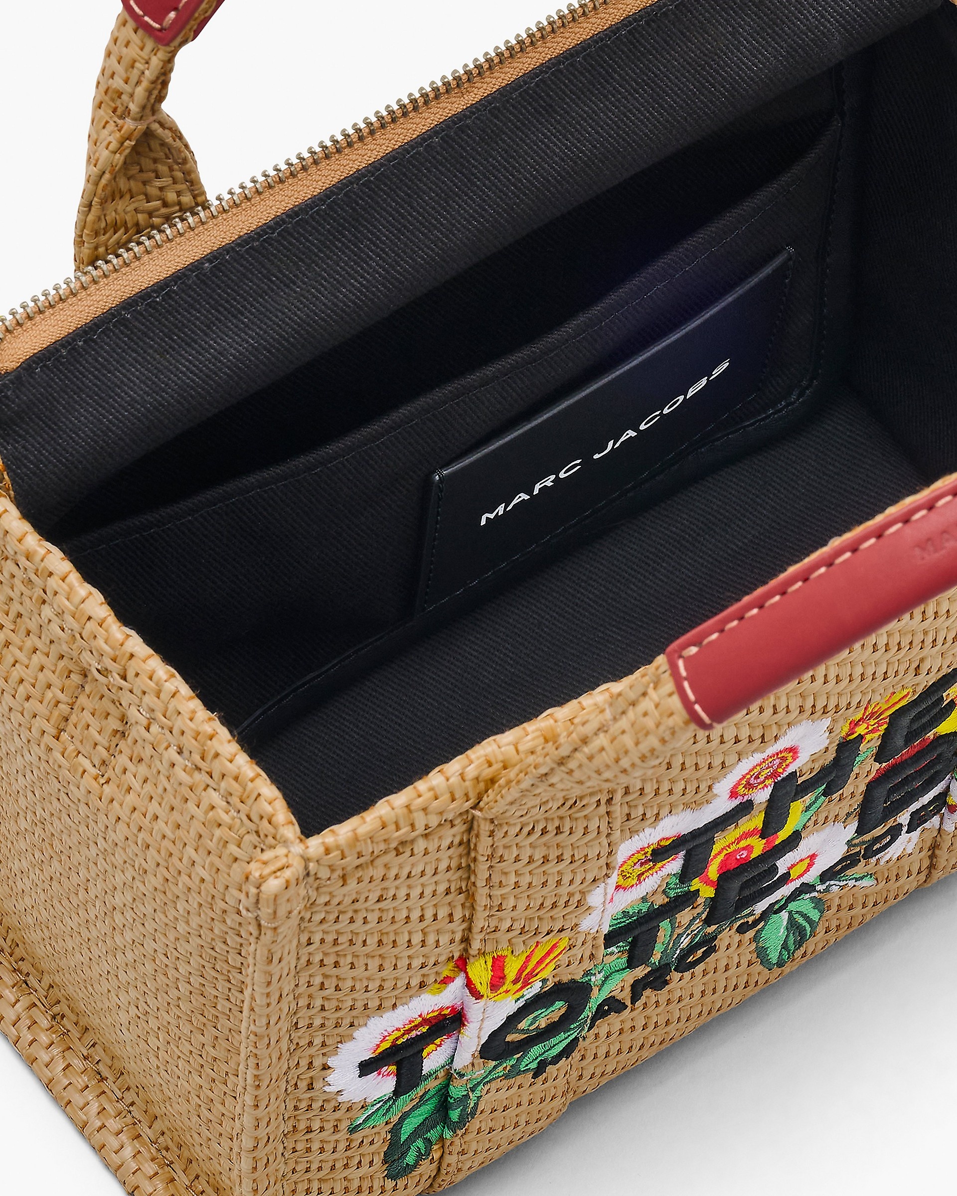 THE DAISY WOVEN SMALL TOTE BAG - 7