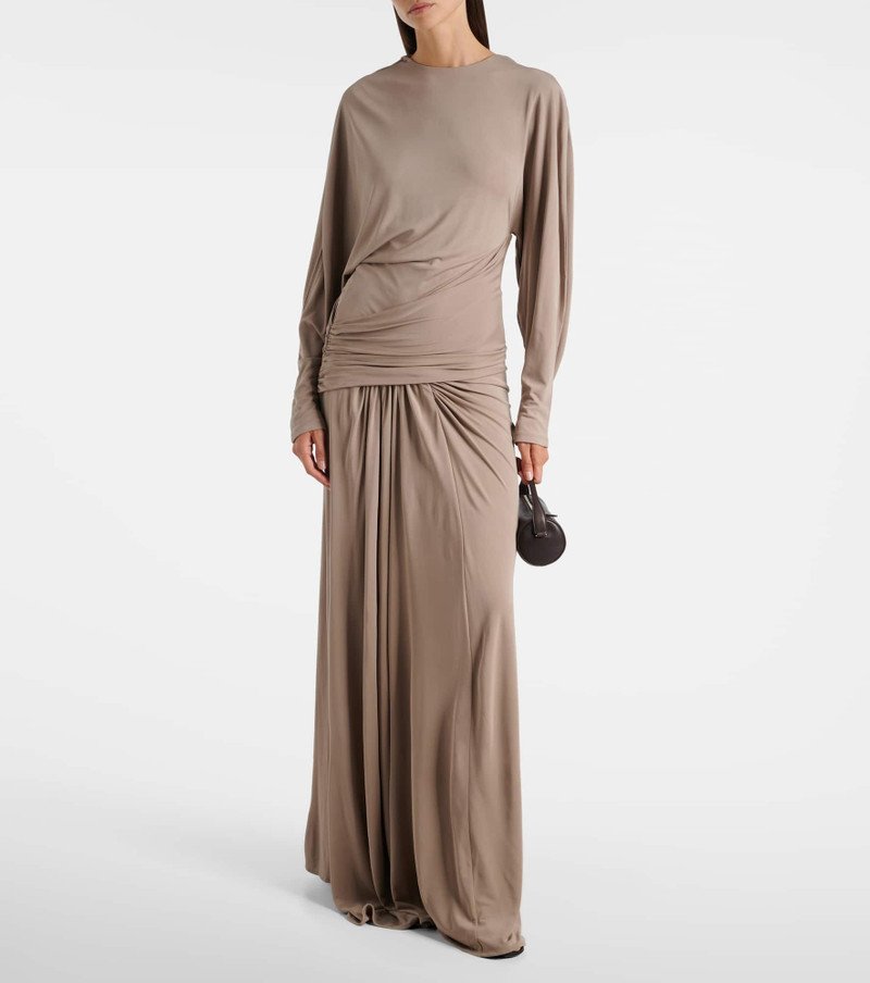 CHRISTOPHER ESBER Vala draped jersey maxi dress outlook
