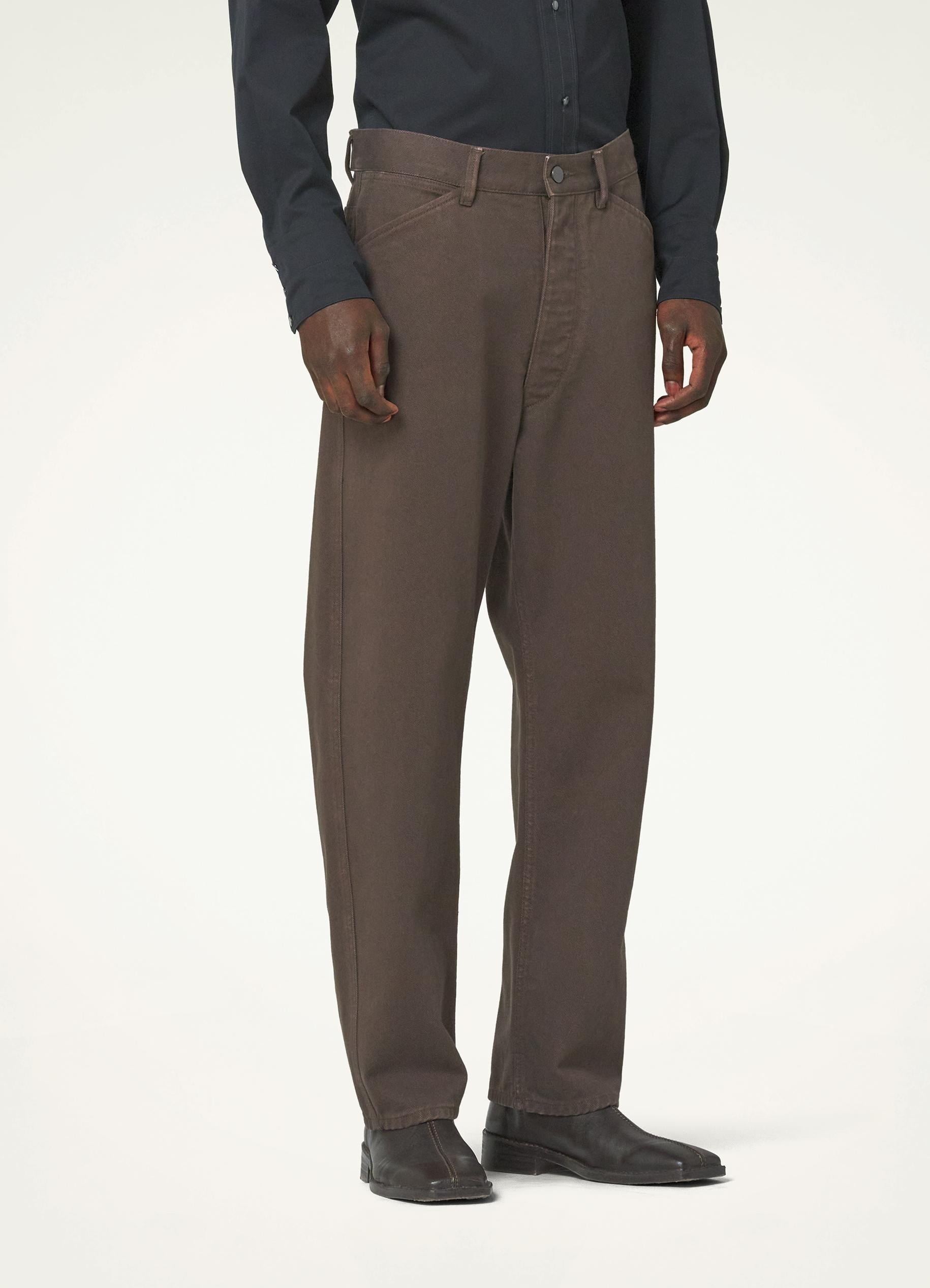 CURVED 5 POCKET PANTS - 1