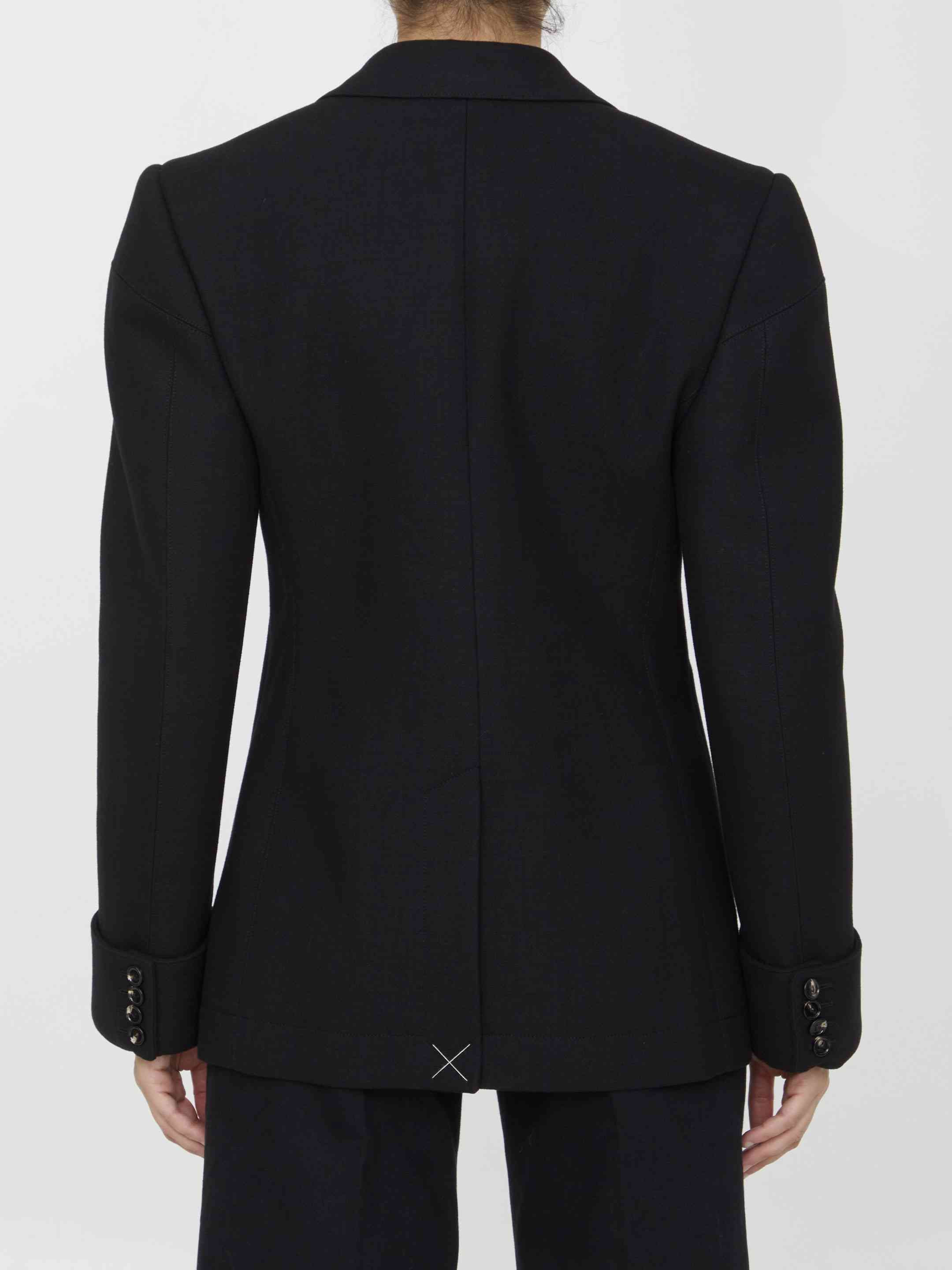 Bottega Veneta Women Structured Cotton Jacket - 4
