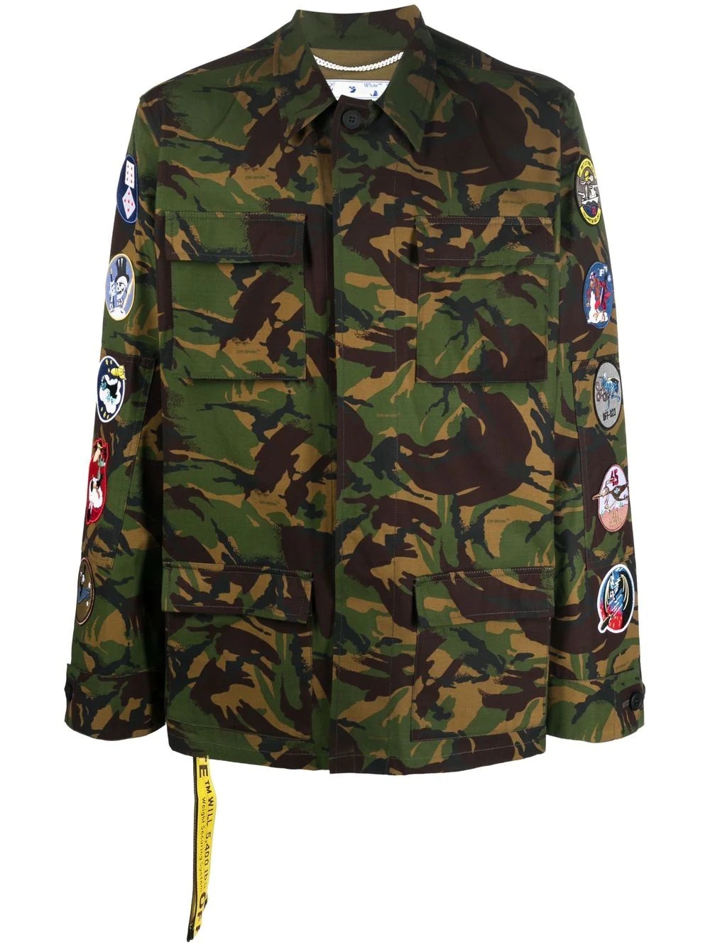 camouflage field jacket - 1