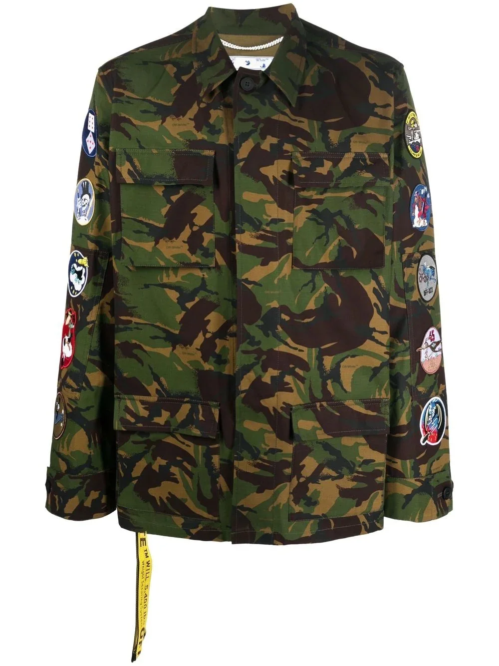 camouflage field jacket - 1