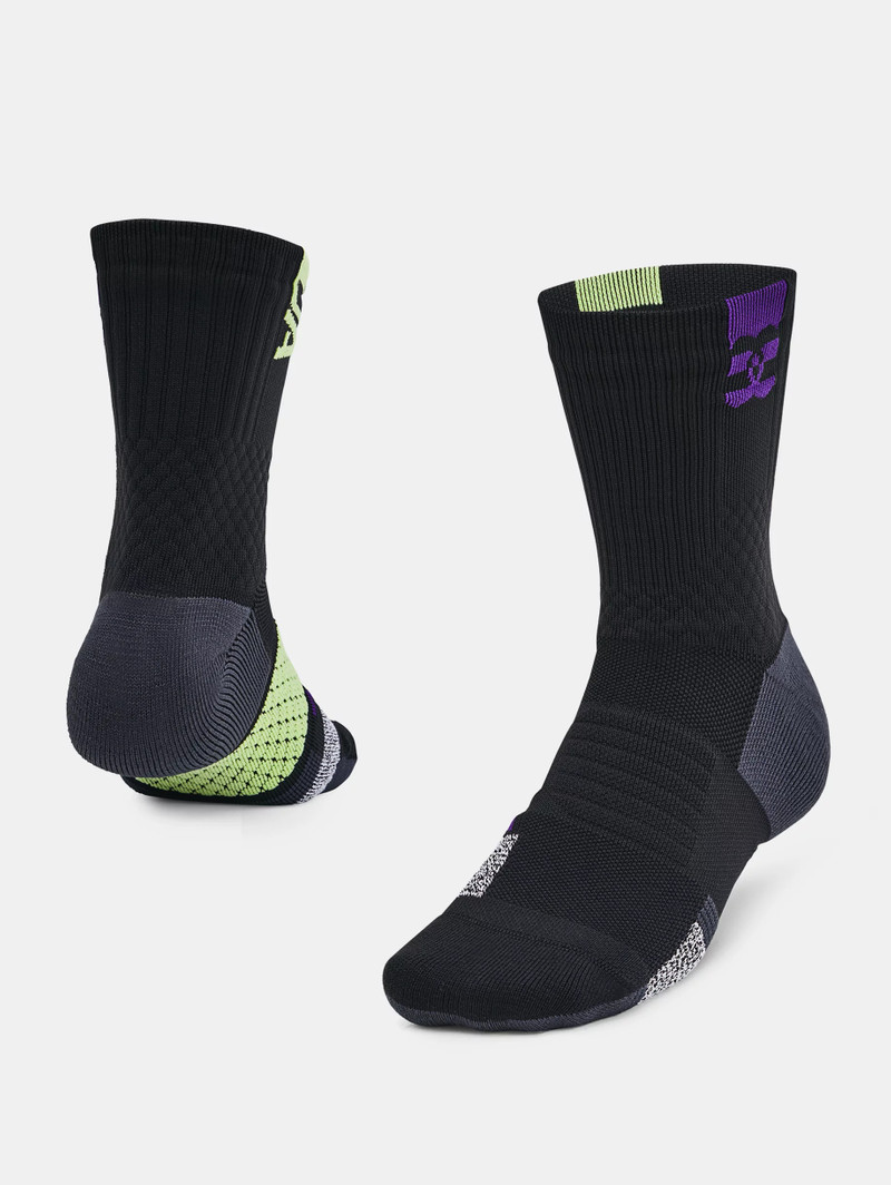 Unisex UA ArmourDry™ Playmaker Mid-Crew Socks 3