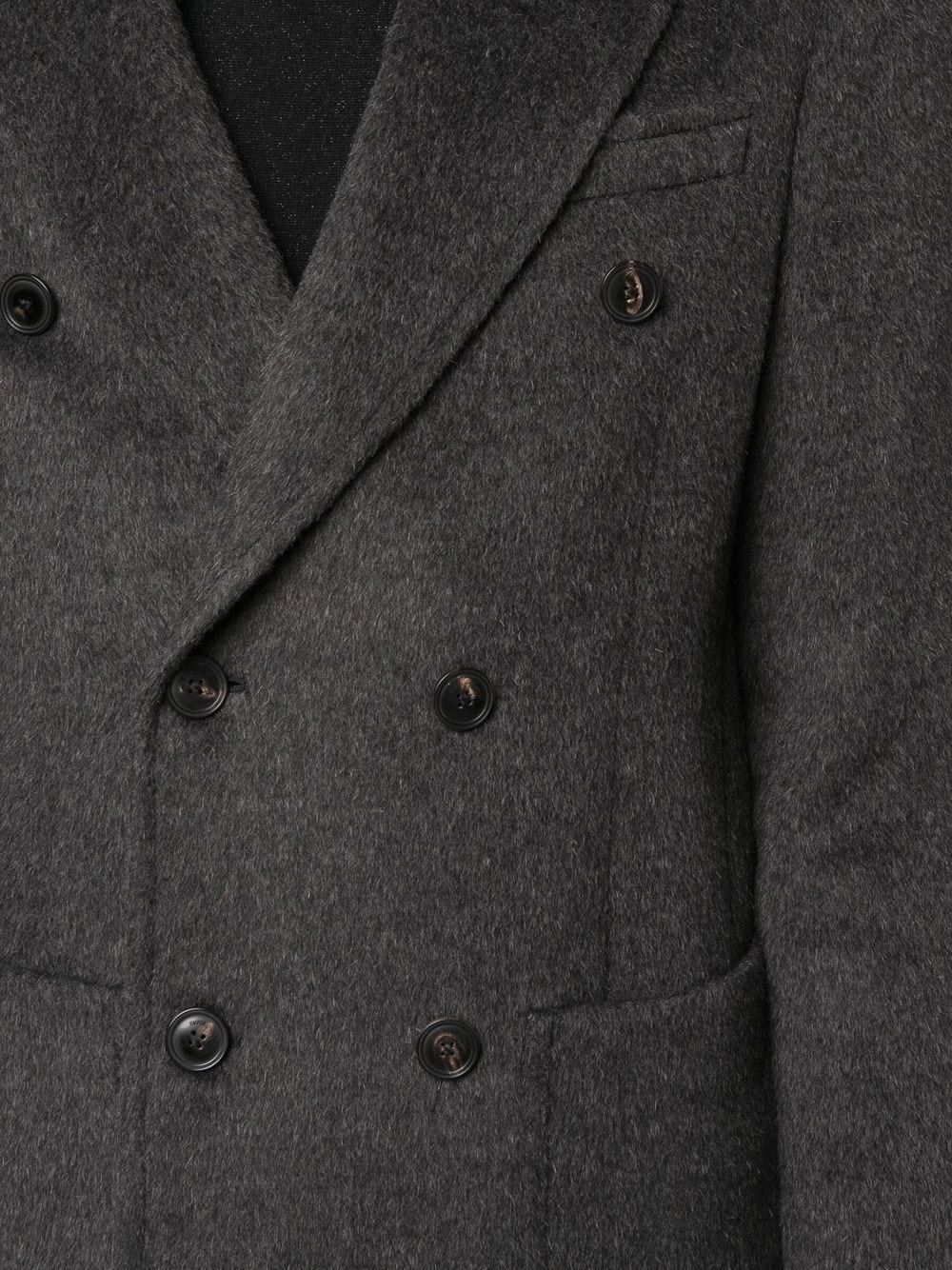 double-breasted virgin-wool coat - 5