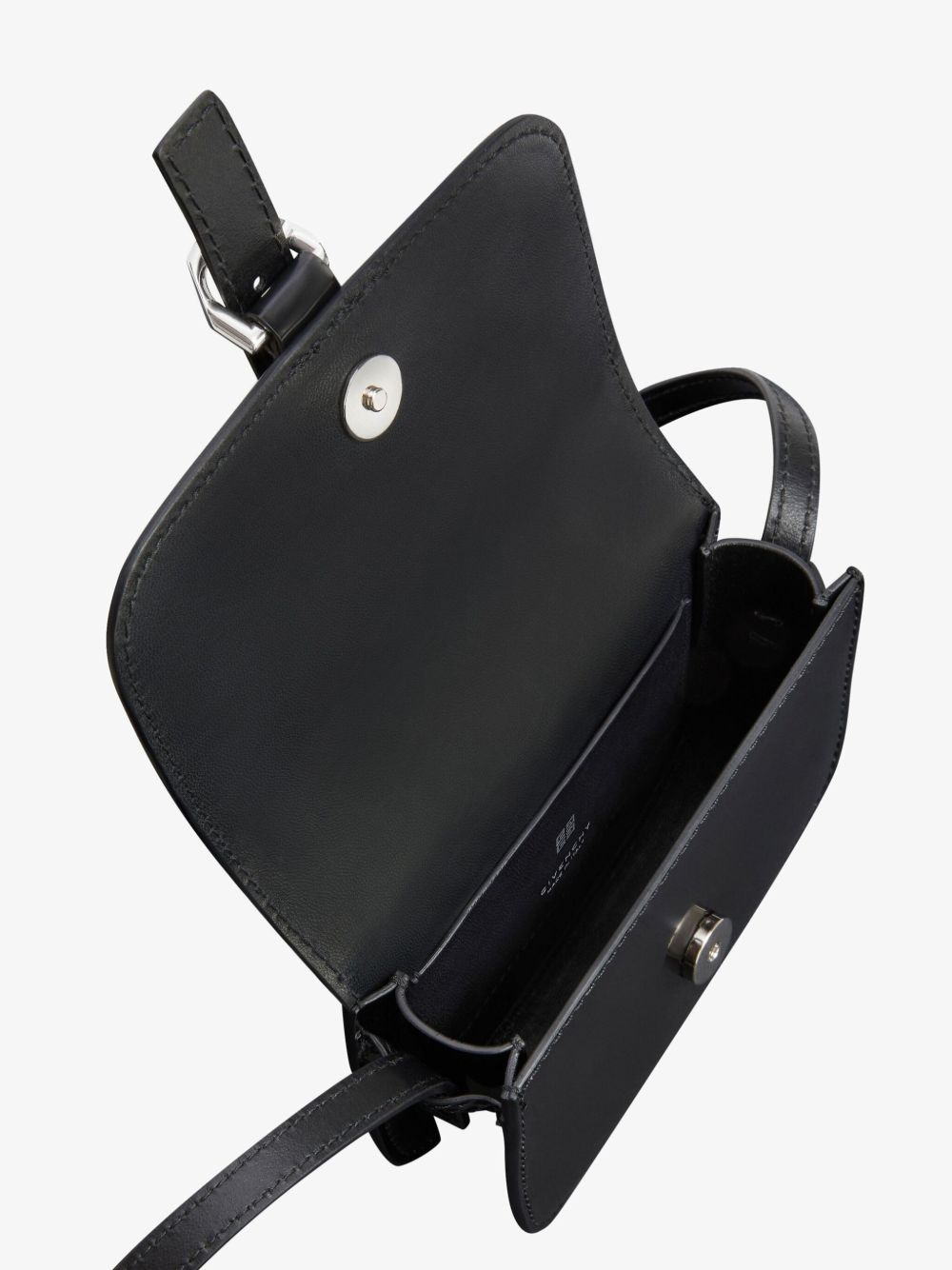 Voyou Neck Crossbody bag in shiny leather - 6
