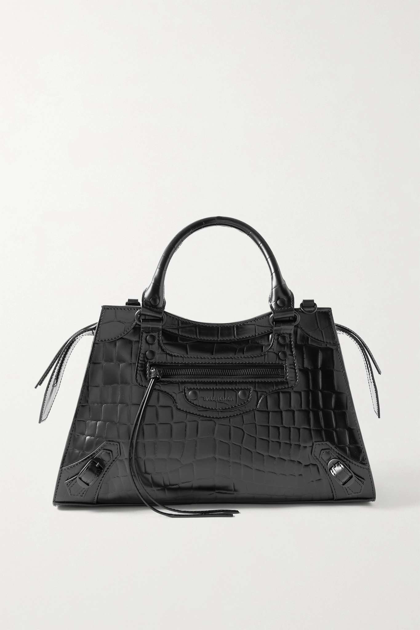 Neo Classic City small croc-effect leather tote - 1