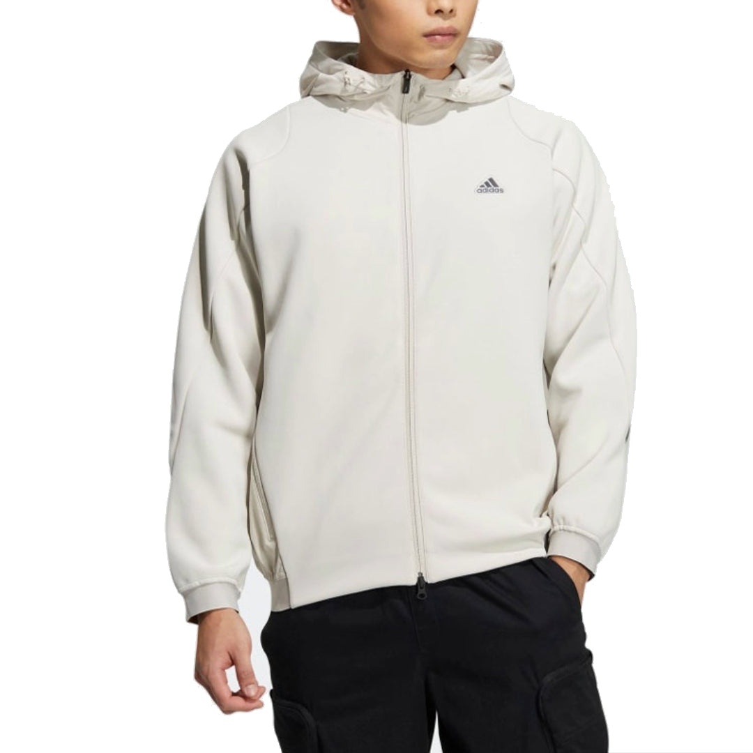 adidas Tech Premium Woven Jacket 'White' HY5836 - 3