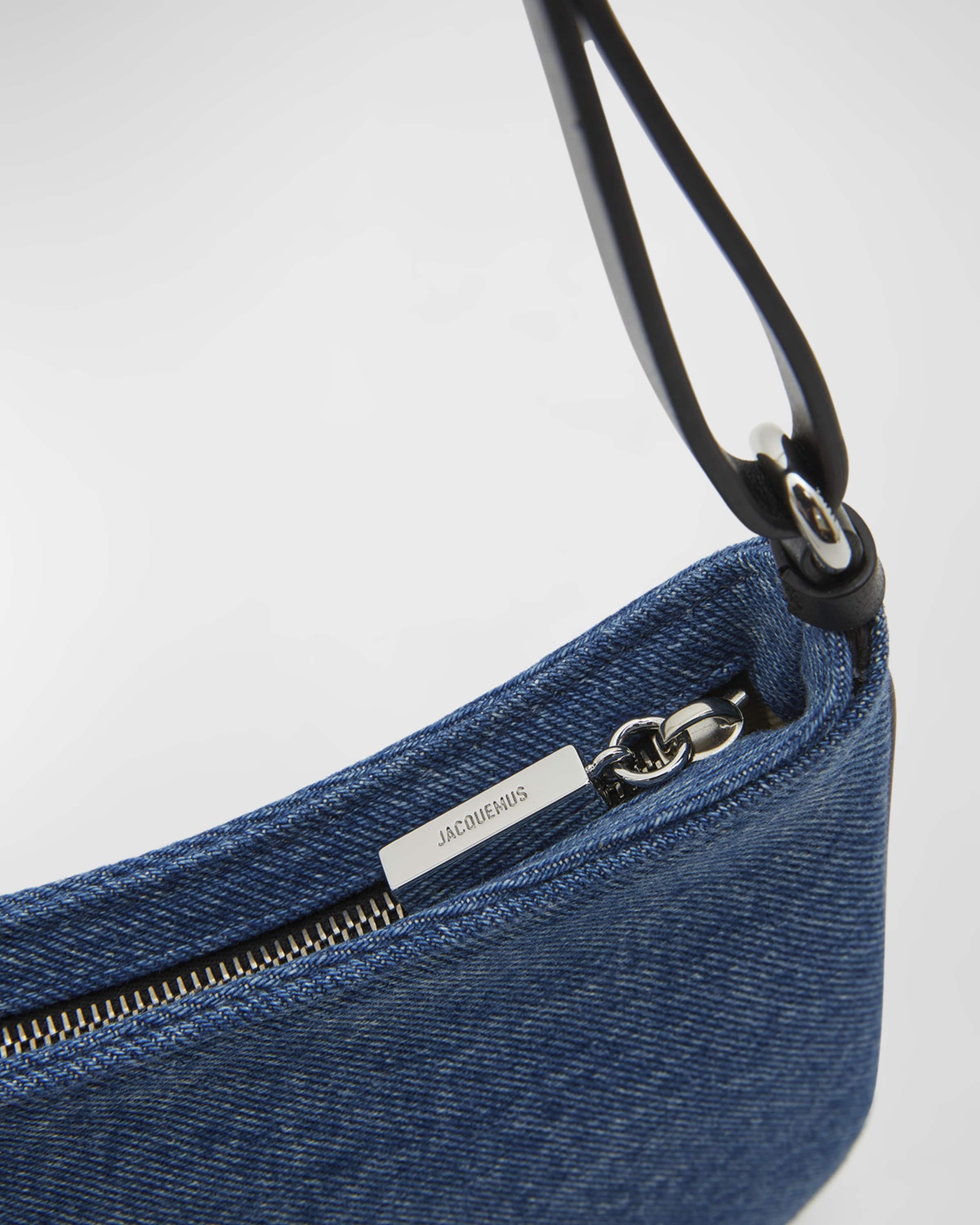 Le Bisou Perle Denim Shoulder Bag - 6