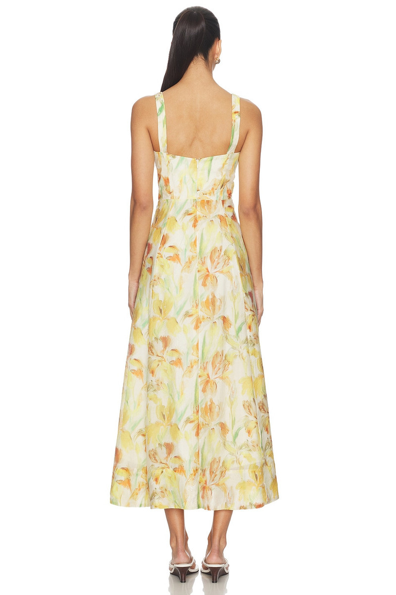 BARDOT Adaline Printed Midi Dress outlook