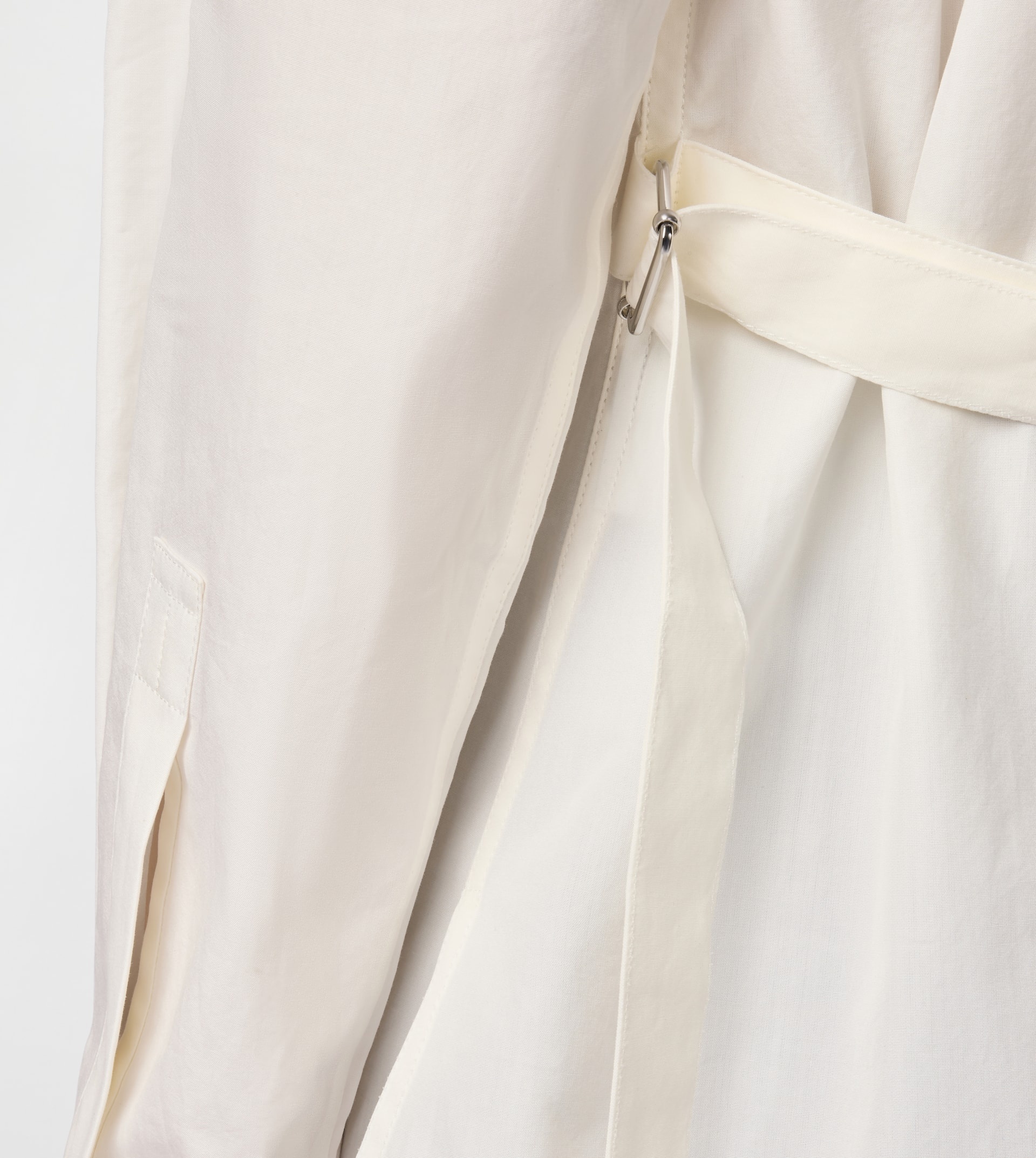 SHIRT IN POPLIN - WHITE - 7