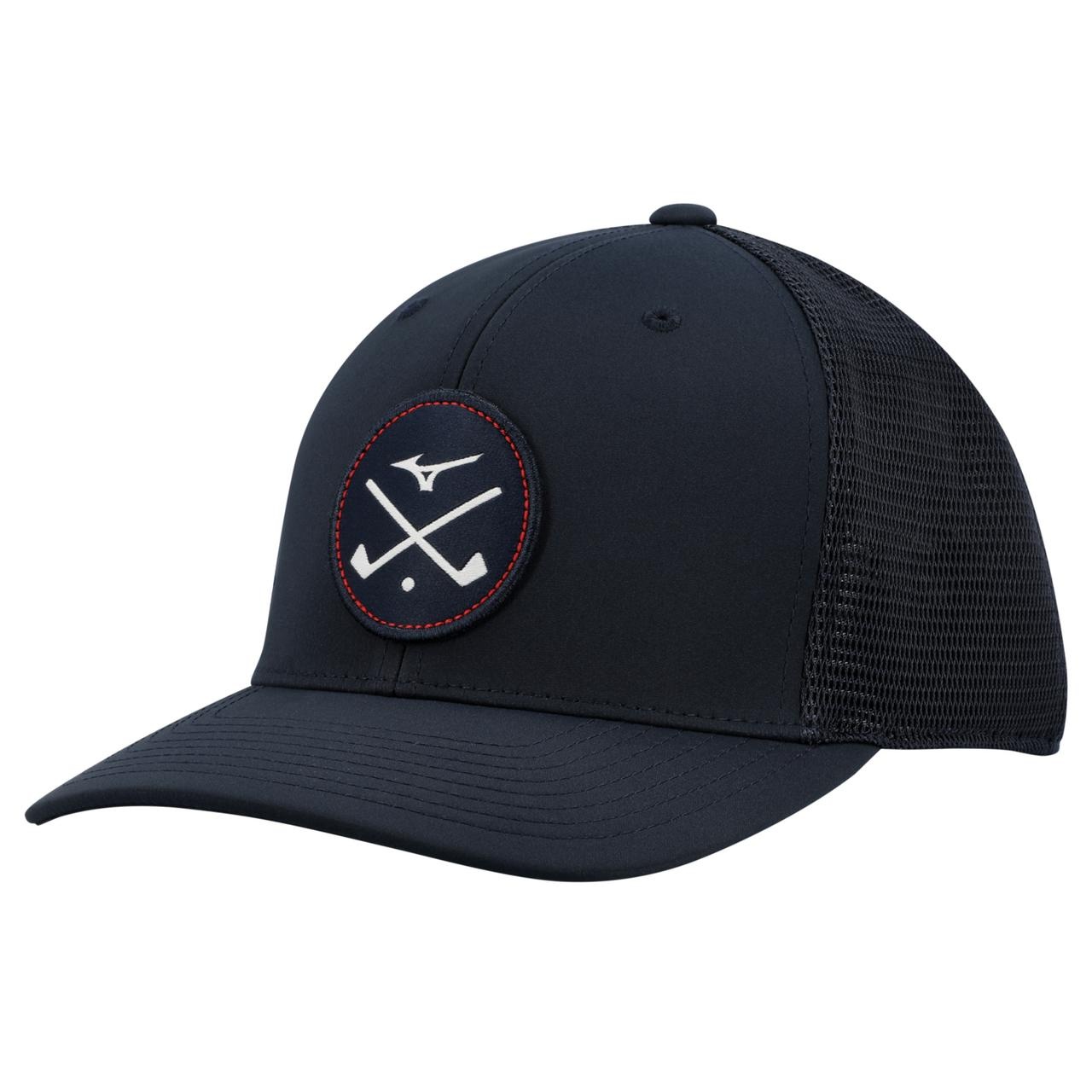 Crossed Clubs Meshback Golf Hat - 1