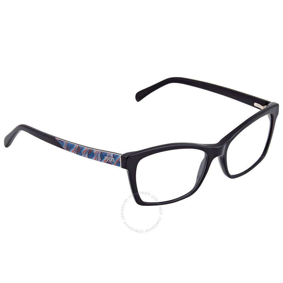 Emilio Pucci Demo Rectangular Ladies Eyeglasses EP5033 001 54 - 2