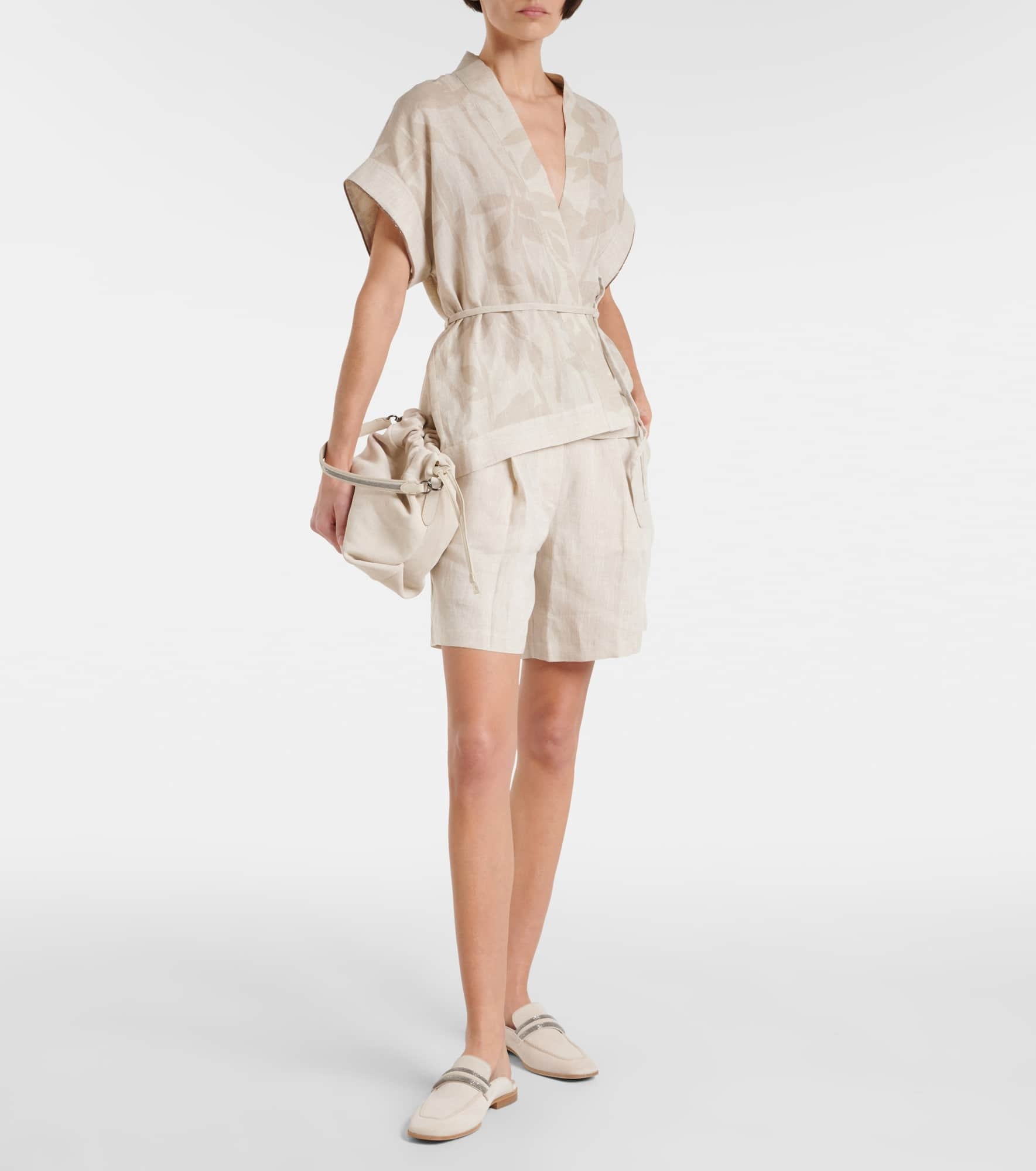 Linen shorts - 2