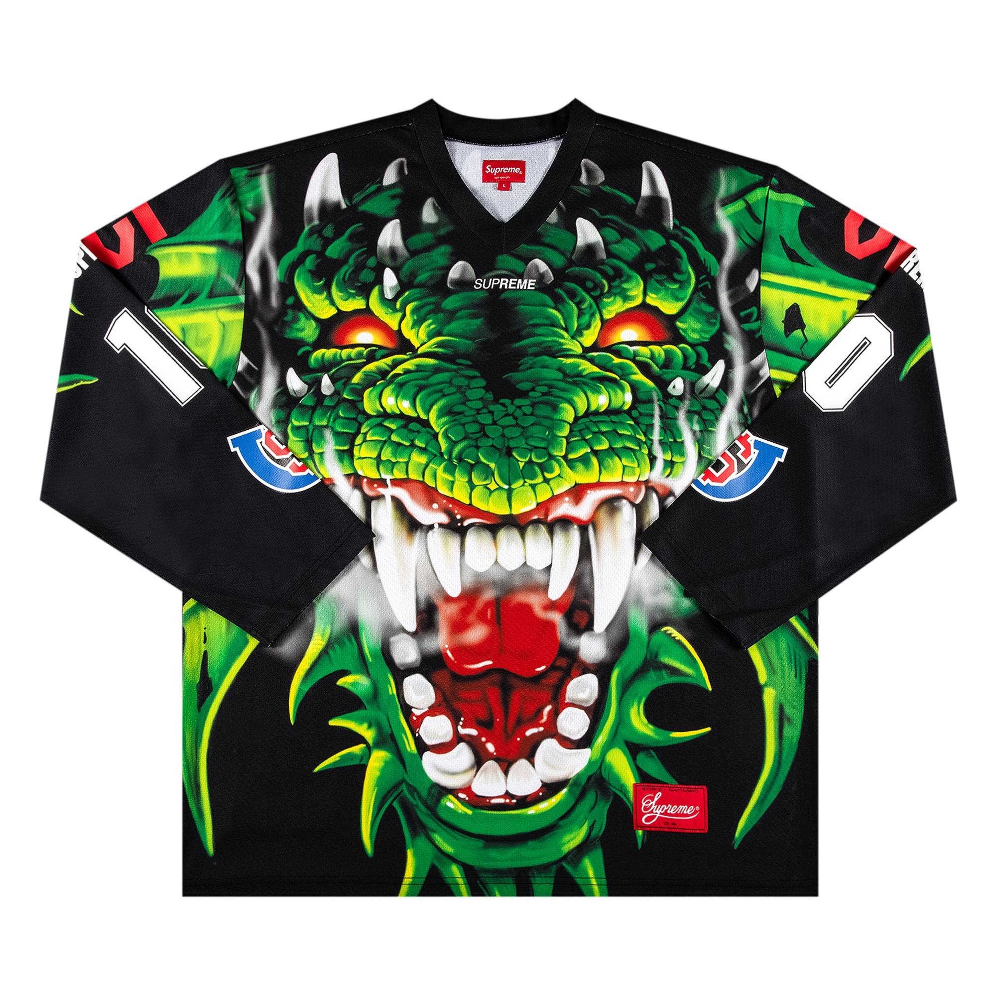 Supreme Dragon Hockey Jersey 'Black' - 1