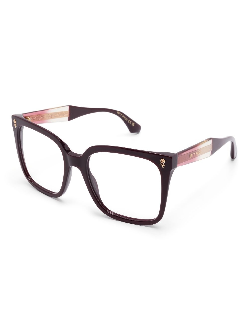 square-frame glasses - 2