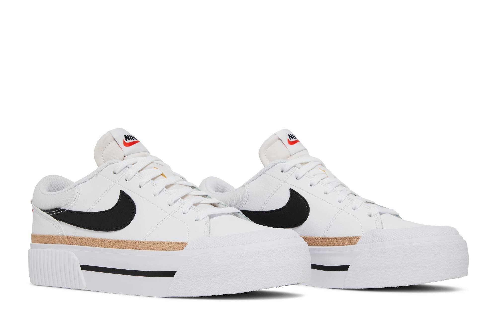 Wmns Court Legacy Lift 'White Hemp' - 8