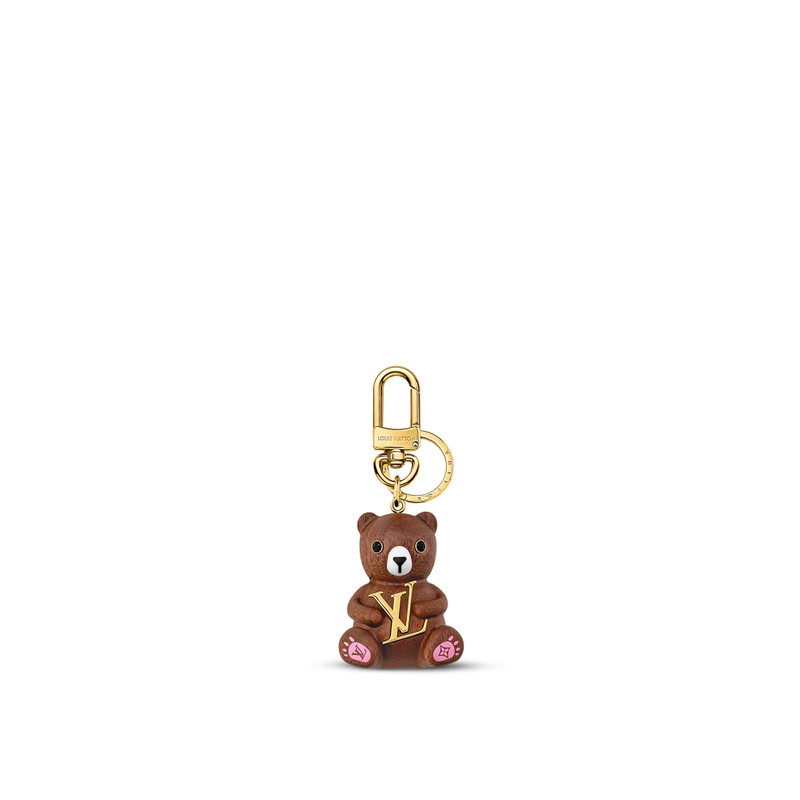 LV Teddy Bear Keyring And Bag Charm 1