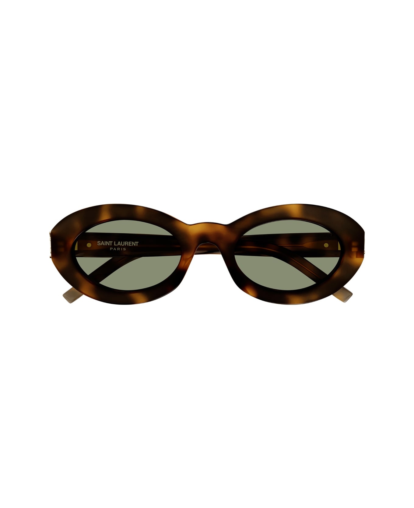 Sl M136 002 Havana/green Sunglasses - 1
