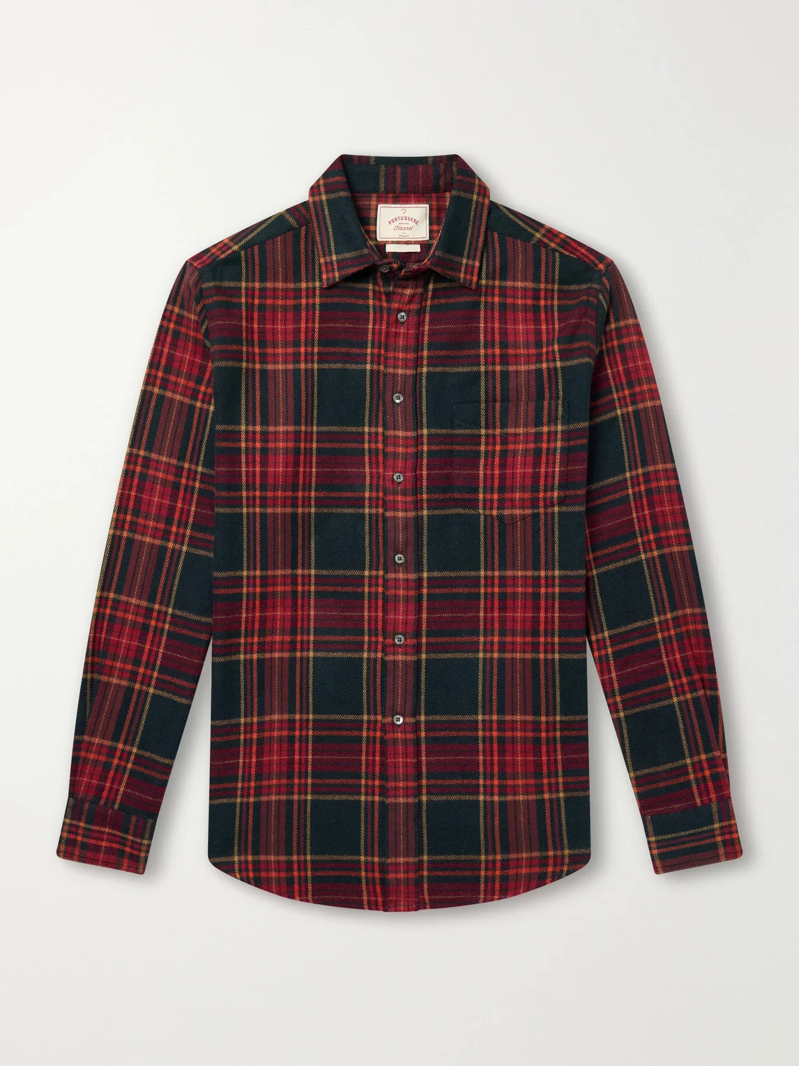 Bravio Checked Cotton-Flannel Shirt - 1