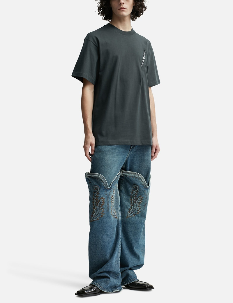 Y/Project PINCHED LOGO T-SHIRT outlook