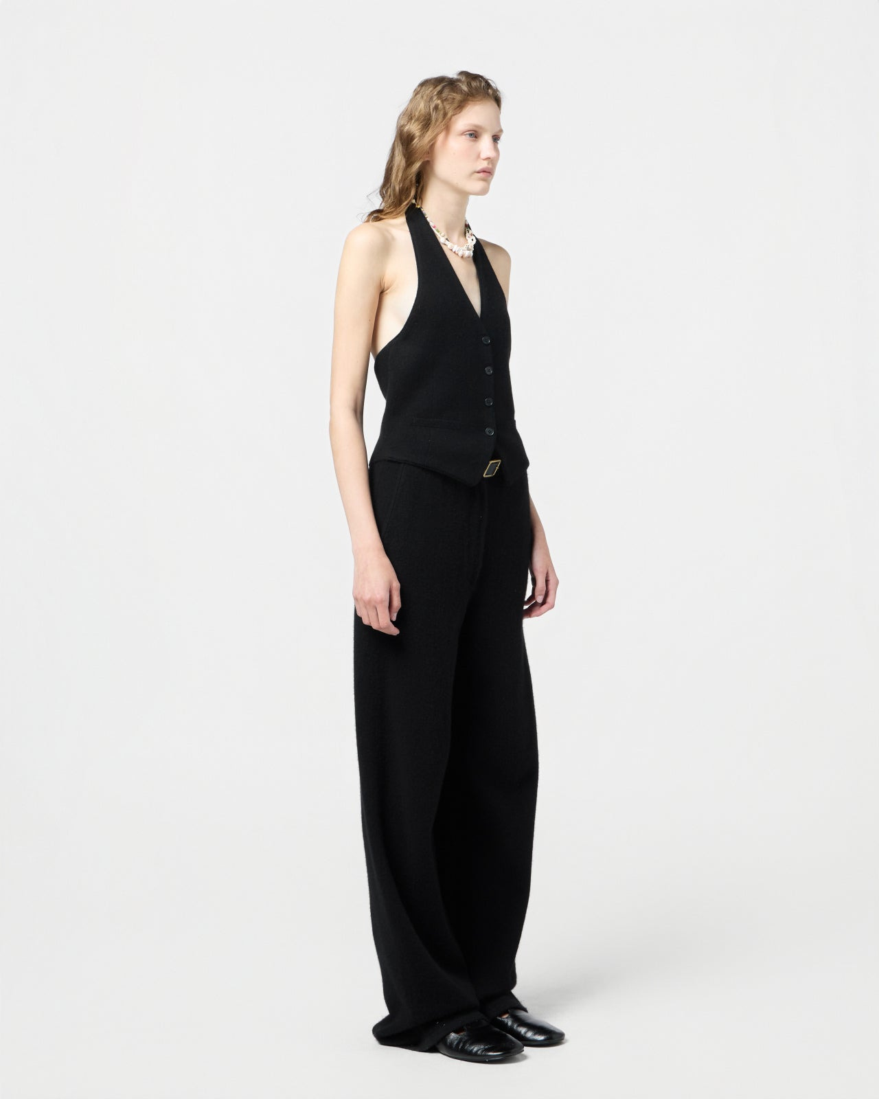 Tailored Halter Vest - 5
