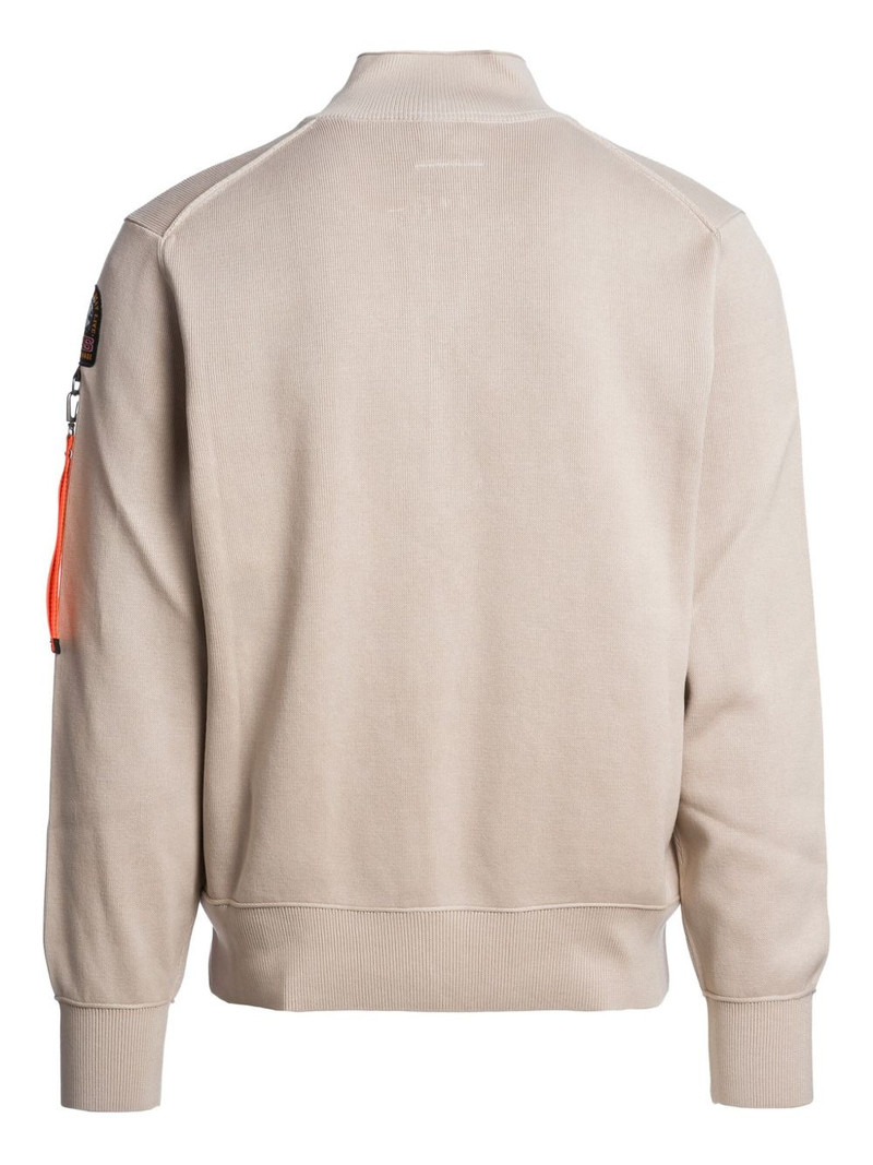 PARAJUMPERS half-zip sweater outlook