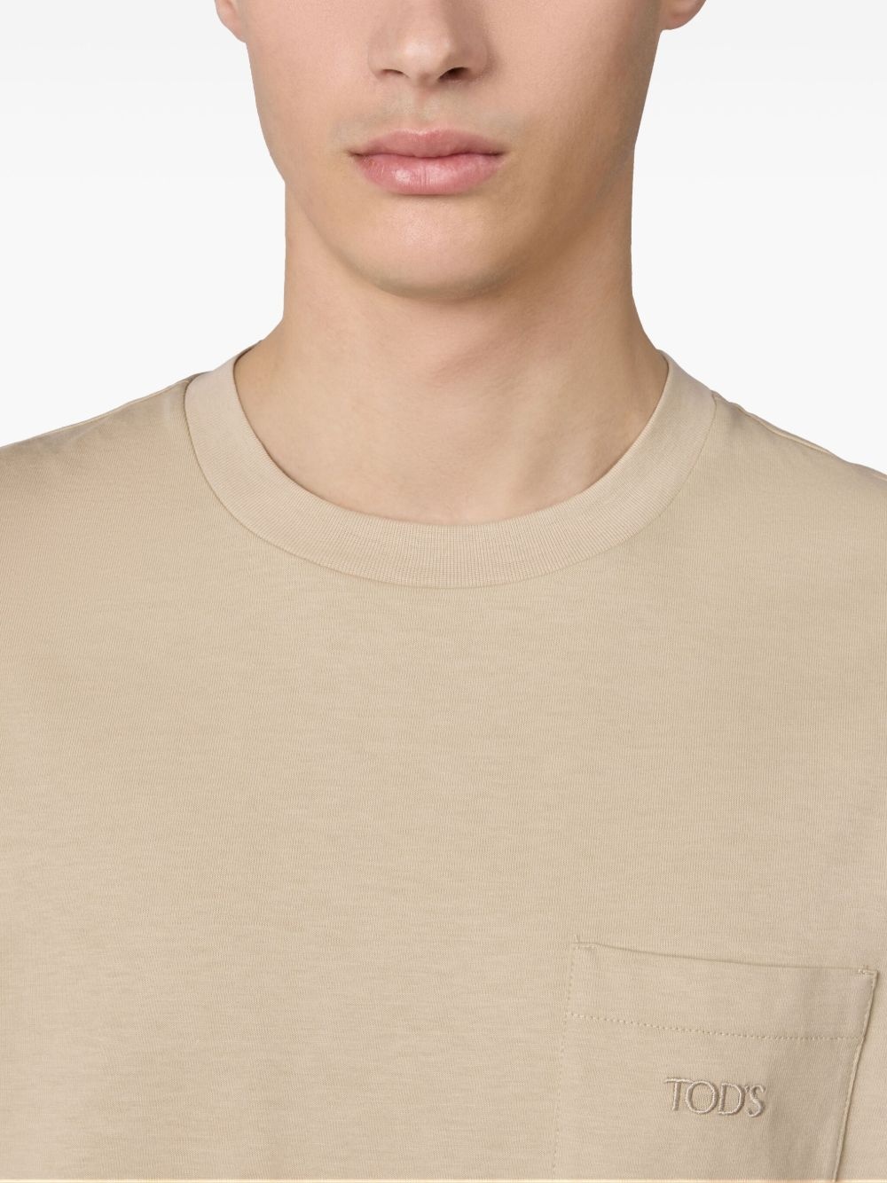 logo-embroidered T-shirt - 4