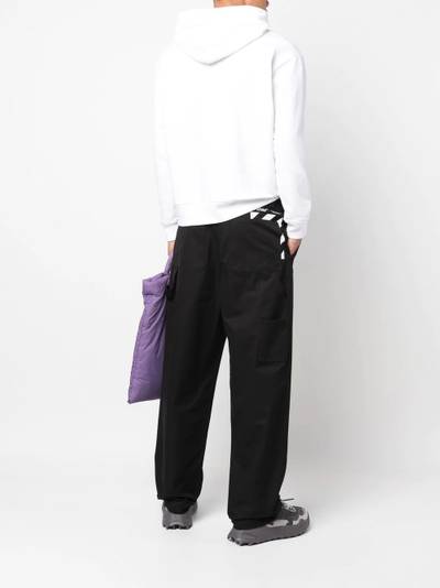 Off-White Diag Stripe straight-leg trousers outlook