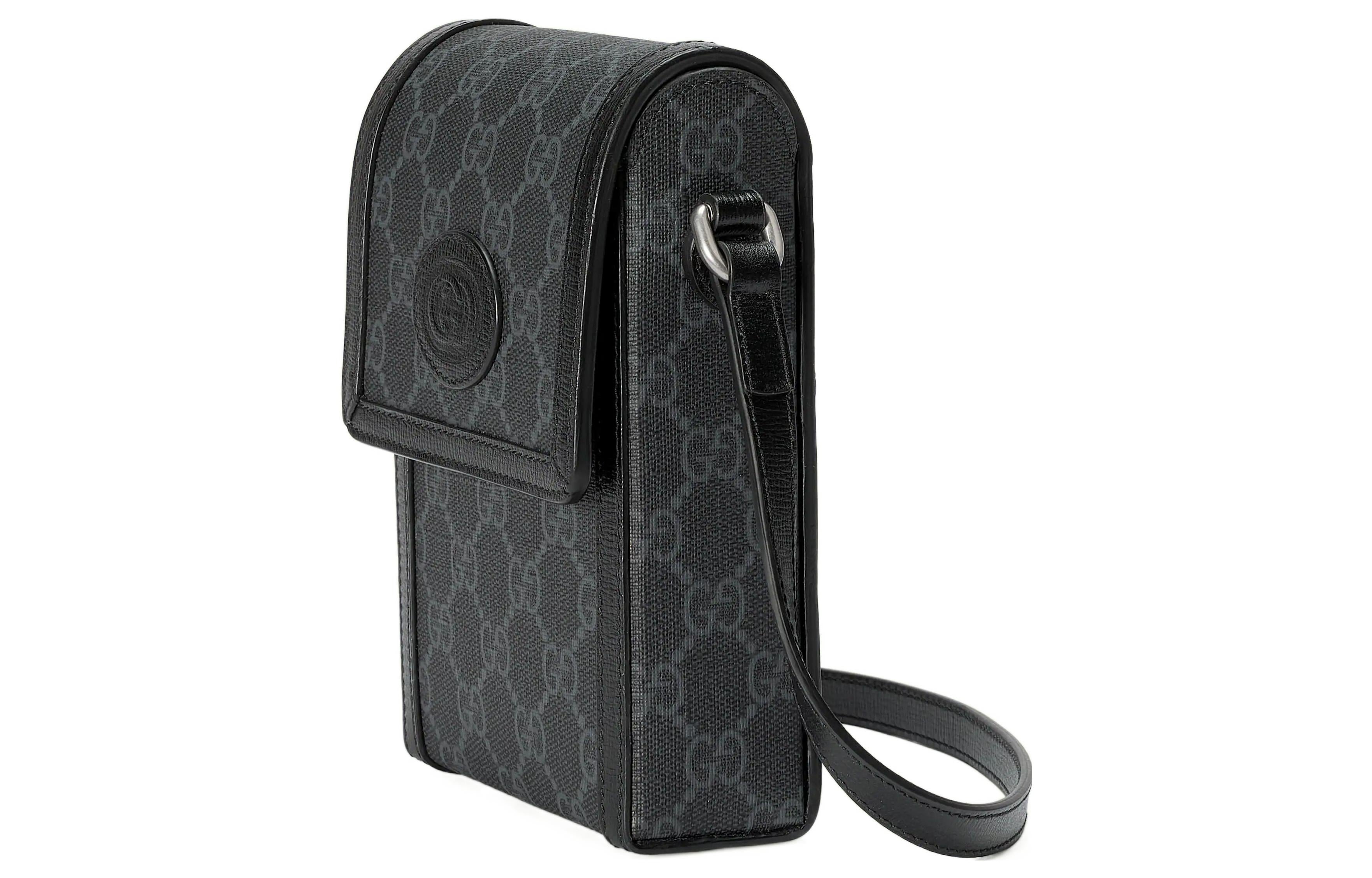 Gucci GG Supreme Mini Shoulder Bag 'Black' 699402-92TCF-1000 - 2