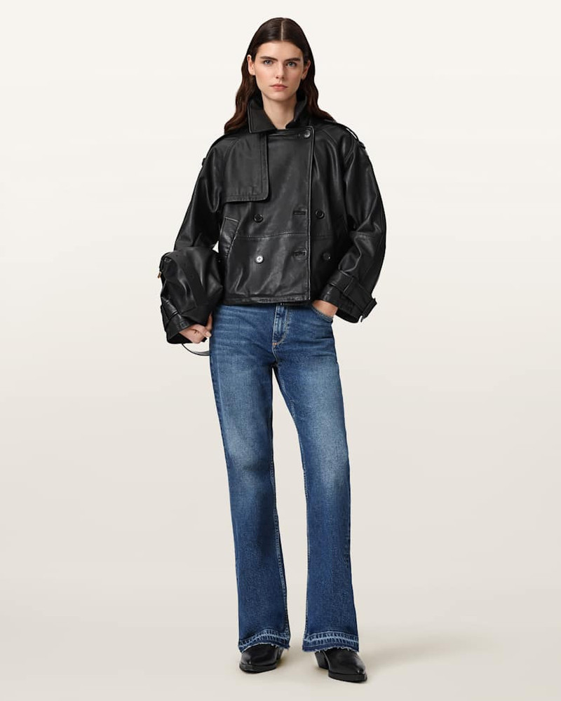 ALLSAINTS FABLE MID RISE BOOTCUT DENIM JEANS outlook