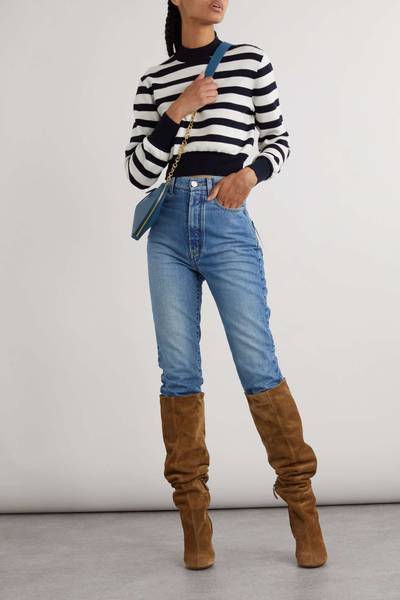Alaïa High-rise slim-leg jeans outlook
