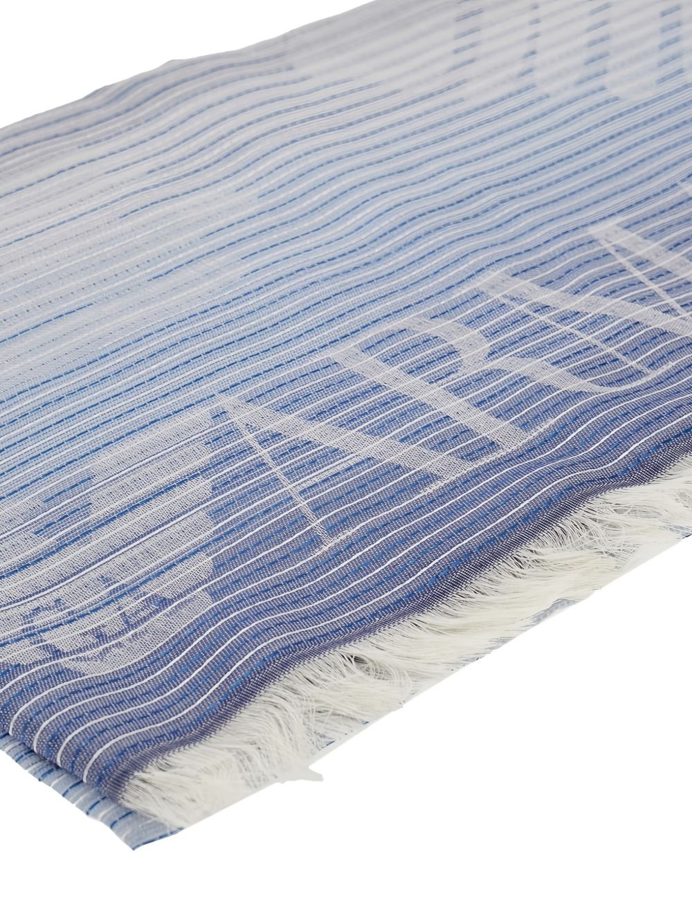 cotton-blend scarf - 3