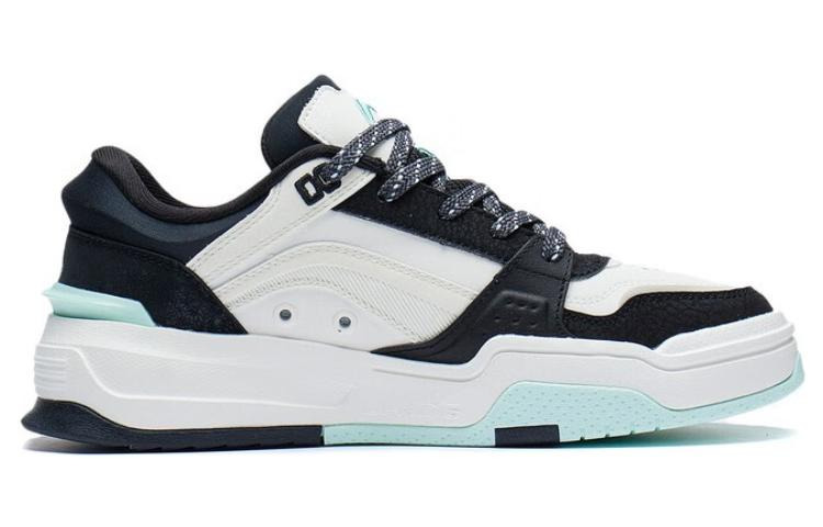 (WMNS) Li-Ning AG Skate Shoes 'White Black Blue' AGCS246-1 - 2